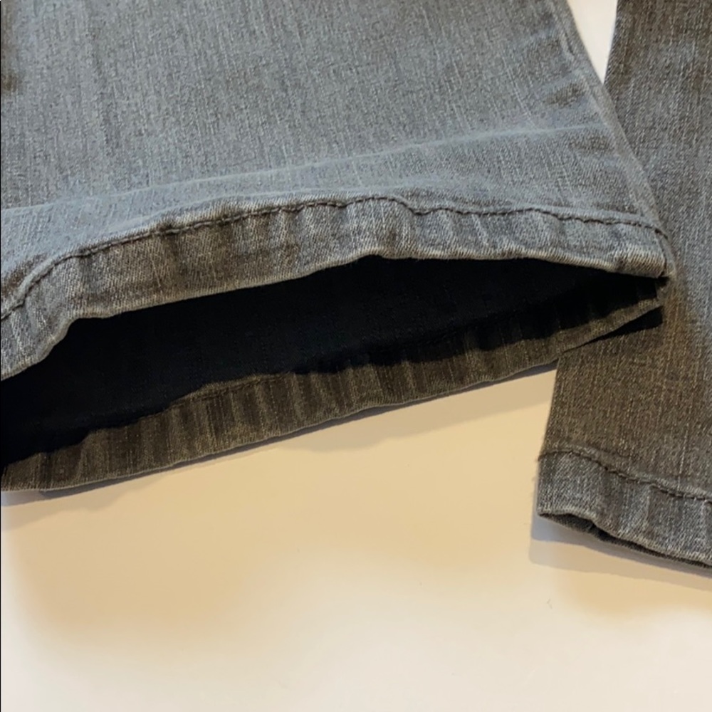 Style & Co SZ 10 Faded Black/Grey Denim Jeans D3 - Picture 8 of 14